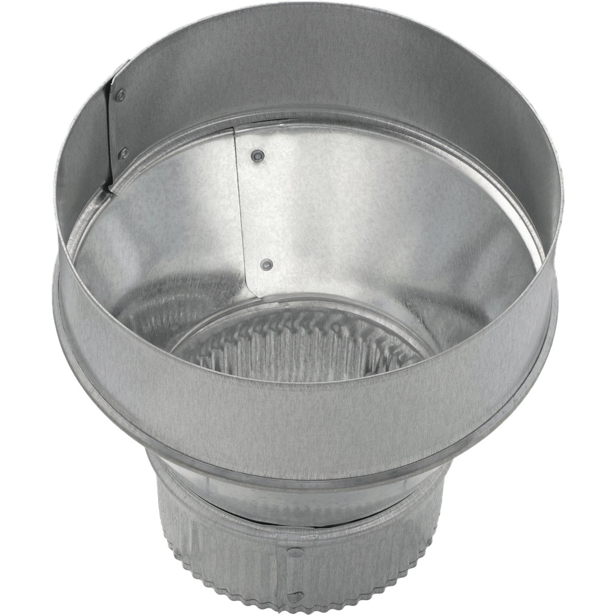 Imperial 24 Ga. 6 In. x 4 In. Galvanized Reducer Image 4