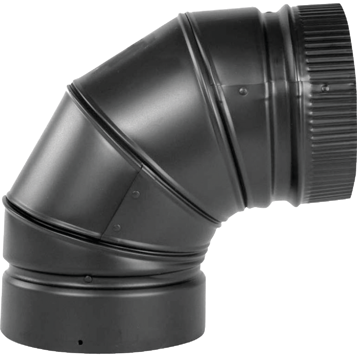 SELKIRK Sure-Temp 6 In. 90 Degree Double Wall Smoke Pipe Elbow