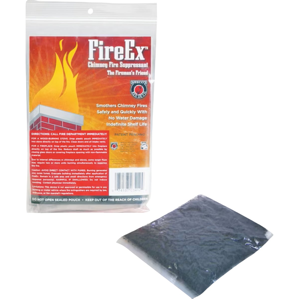 Meeco's Red Devil FireEx Chimney Fire Suppressant