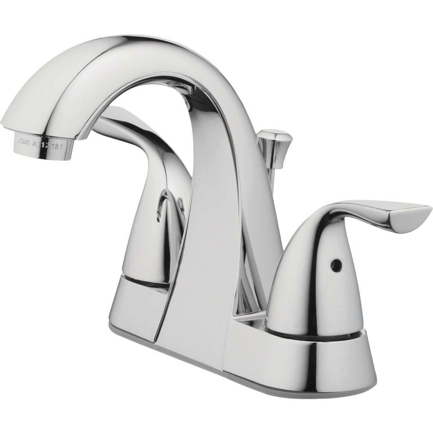 Homepointe Chrome 2-Handle Metal Lavatory Faucet Image 1
