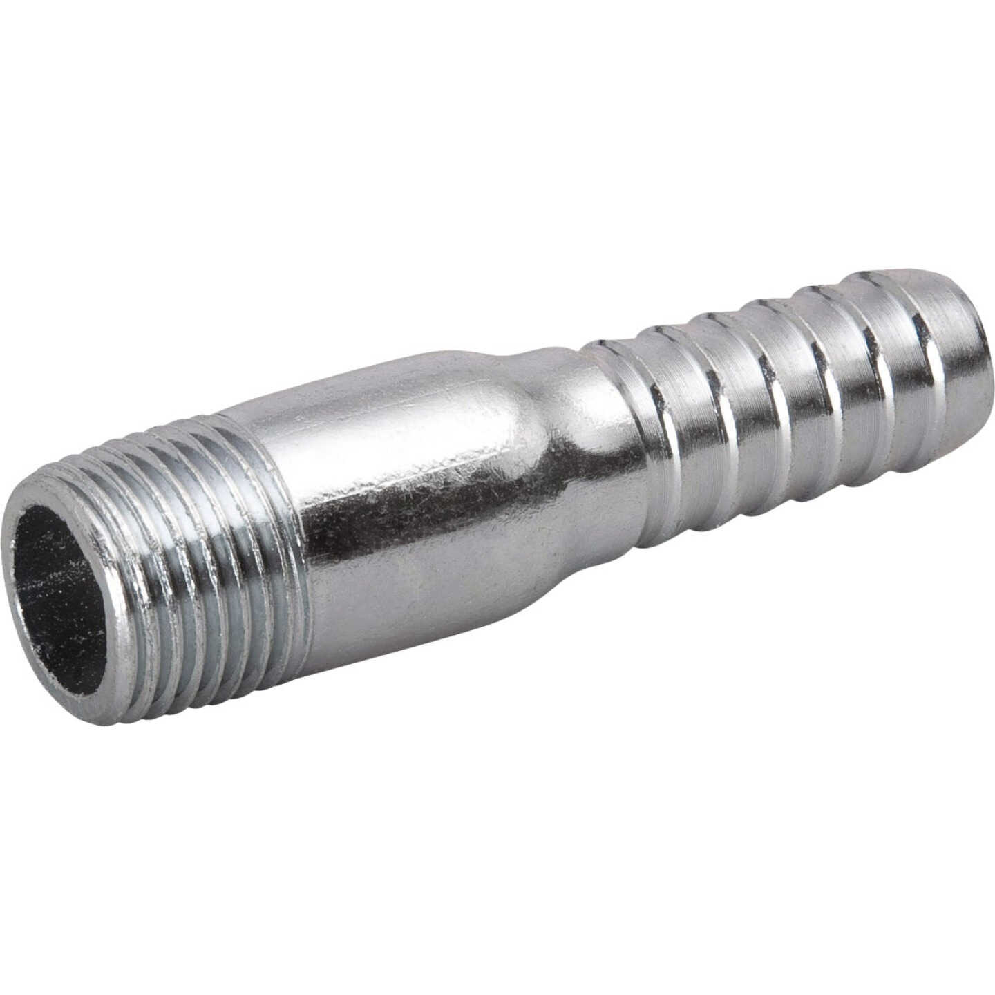 B&K 3/4 In. BARB x MIP Galvanized Steel Coupling Image 1