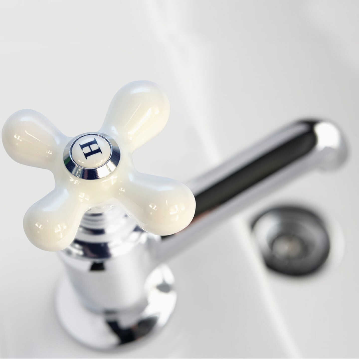 Danco Cross Replacement Chrome Faucet Handle Image 2