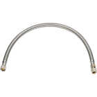 Homewerks 3/8 In. OD X 3/8 In. FE X 12 In. Braided Stainless Steel Faucet Supply Line Image 1