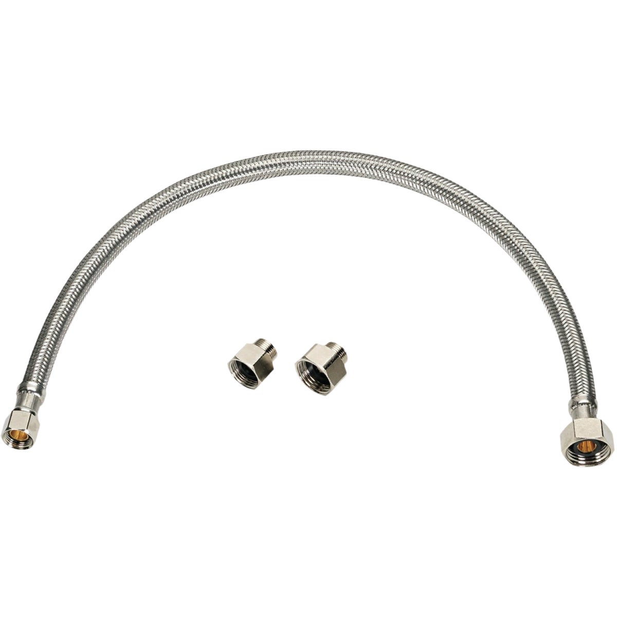 Homewerks 12 In. Braided Stainless Steel Faucet Supply Line
