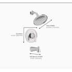 American Standard Becklow Chrome Single-Handle Lever Tub & Shower Faucet Image 3