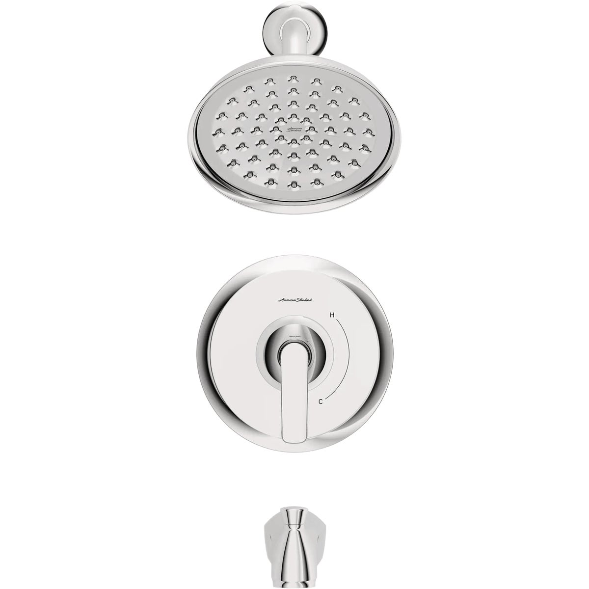 American Standard Becklow Chrome Single-Handle Lever Tub & Shower Faucet Image 6