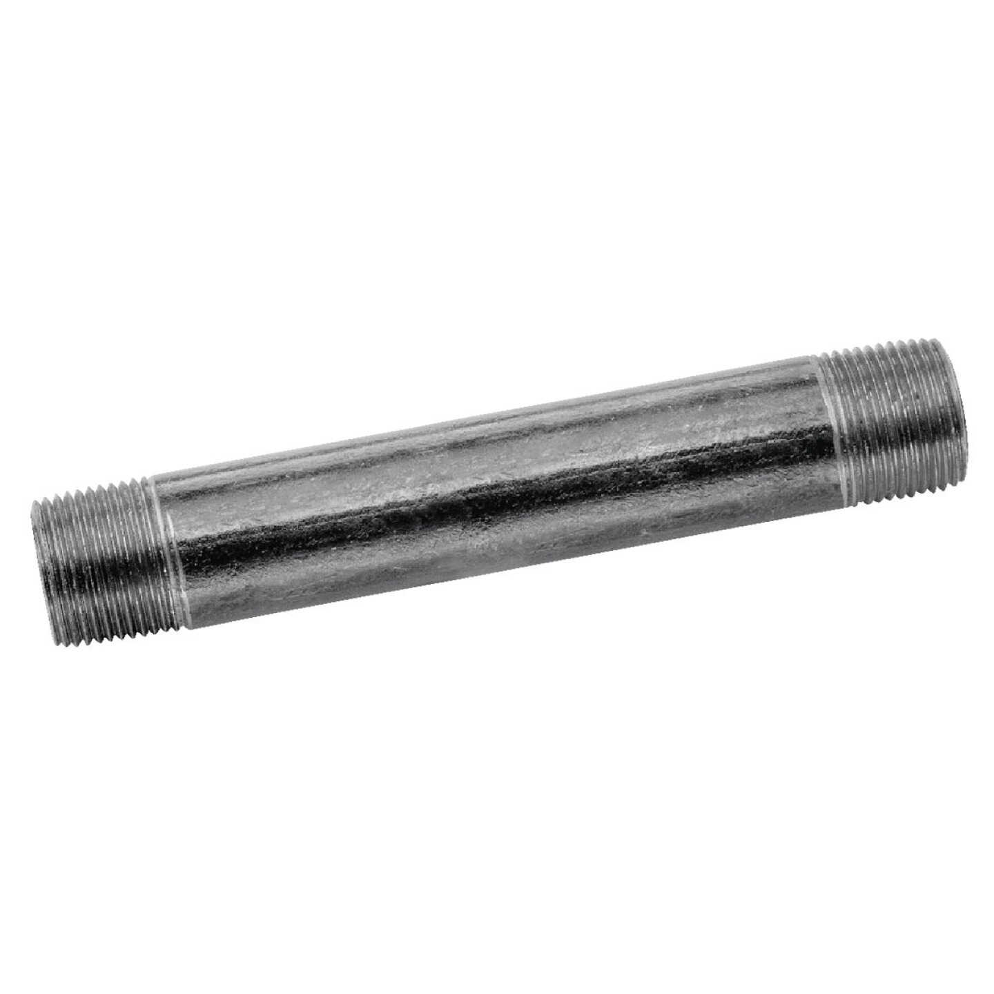Anvil 1/2 In. x 8 In. Schedule 40 Steel Black Iron Nipple Image 1