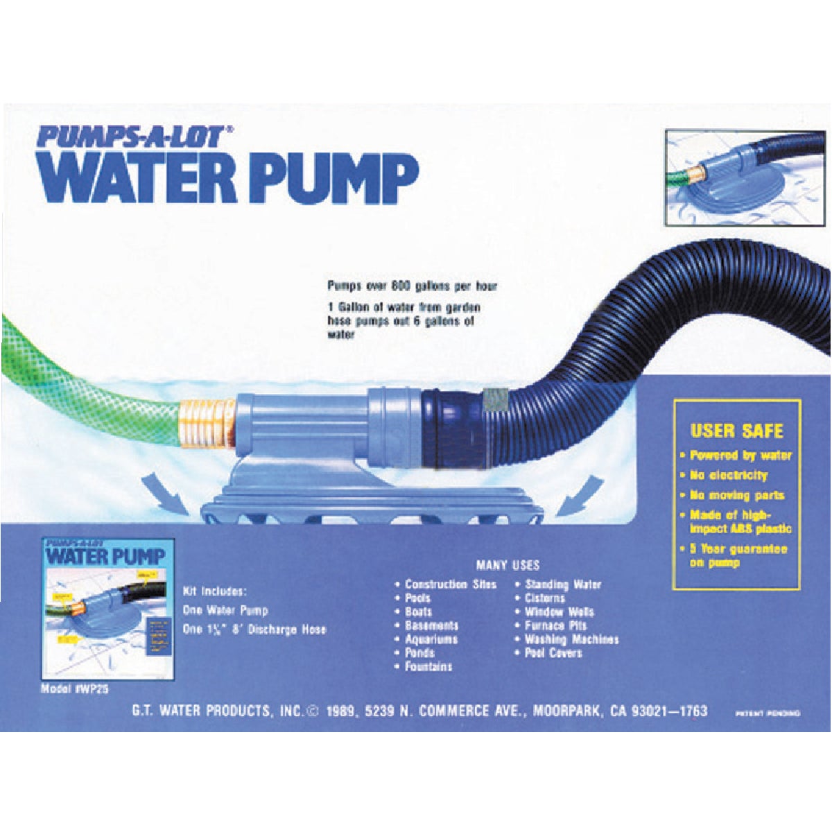 G. T. Water Drill Pump Image 2