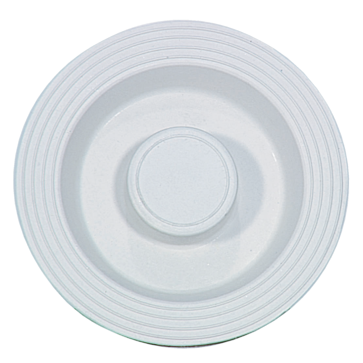 Do it 3-1/2 In. Dia. White Rubber Disposer Stopper Image 1