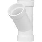Charlotte Pipe 2 In. Schedule 40 DWV Hub PVC Wye Image 1