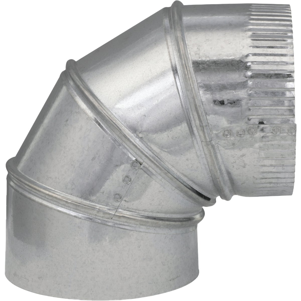 Imperial 24 Ga. 6 In. Galvanized Adjustable Elbow Image 3