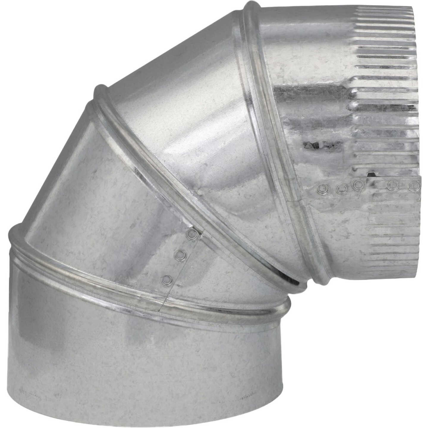 Imperial 24 Ga. 6 In. Galvanized Adjustable Elbow Image 3