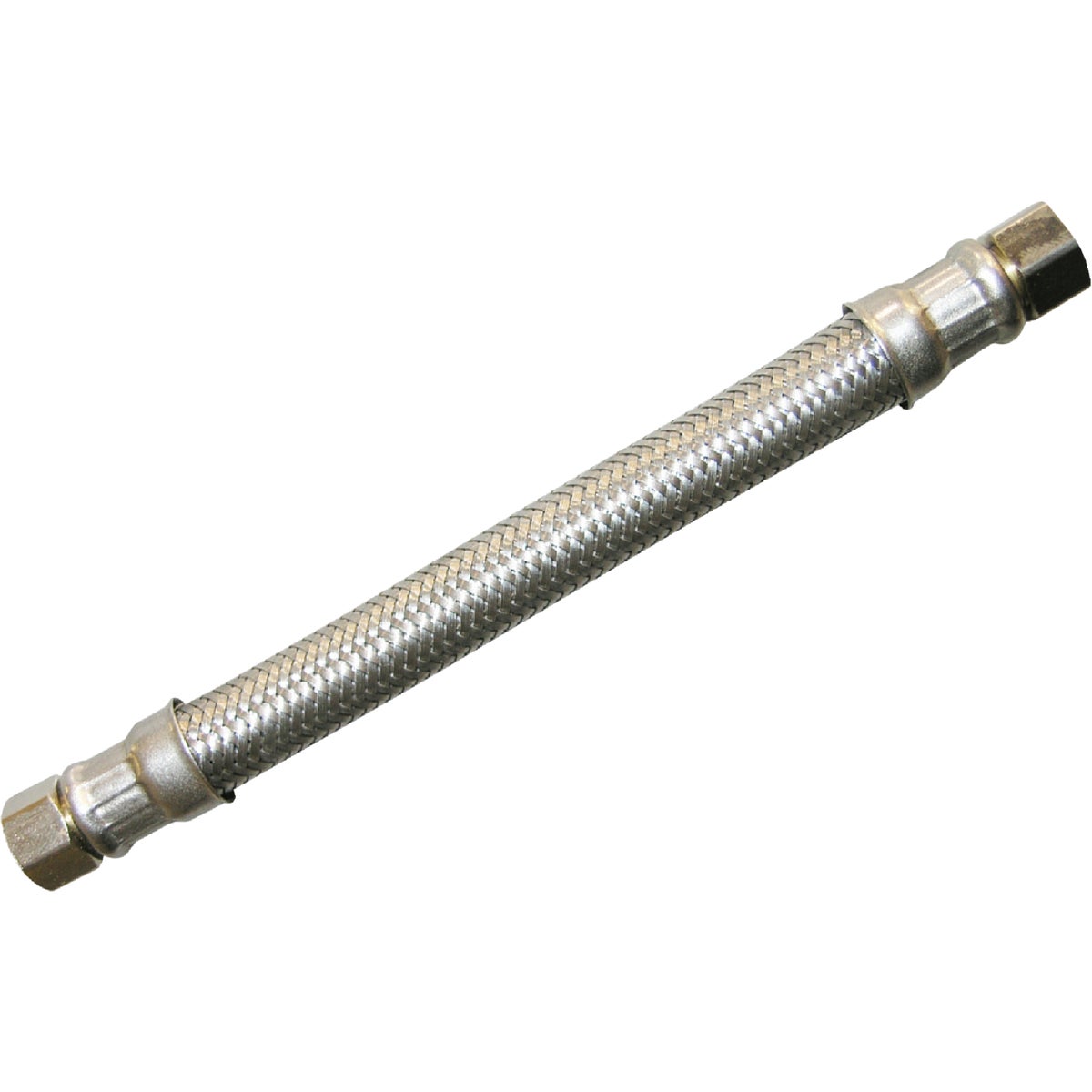 Do it Best 1/4-in COMP x 1/4-in COMP x 12-in Braided Stainless Steel Ice Maker Connector