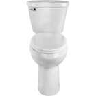 Briggs AltimaMAX White Elongated ComfortFit ADA Bowl 1.28 GPF Toilet Express Image 2