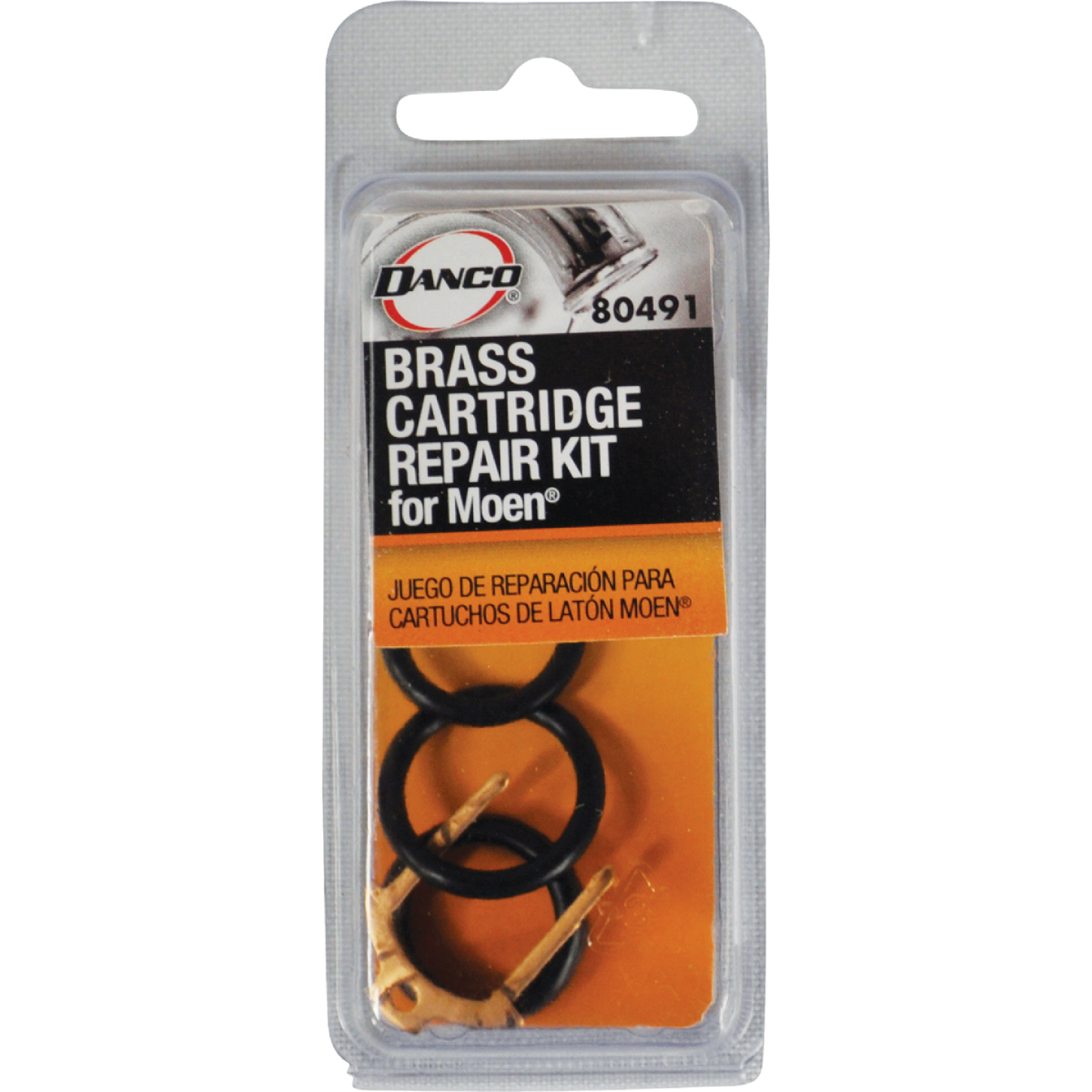 Danco Moen, Single Handle Brass, Rubber Faucet Repair Kit Image 2