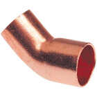 NIBCO 1/2 In. 45 Deg. Copper Street Elbow (1/8 Bend) Image 1