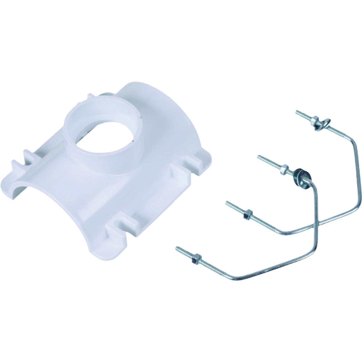 Oatey 3 In. x 2 In. Schedule 40 DWV PVC Saddle Tee Pipe Kit