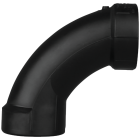 Charlotte Pipe 2 In. Hub x Hub 90 Deg. Long Sweep ABS Elbow (1/4 Bend) Image 1