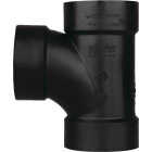 Charlotte Pipe 3 In. Hub x Hub x Hub Sanitary ABS Waste & Vent Tee Image 1