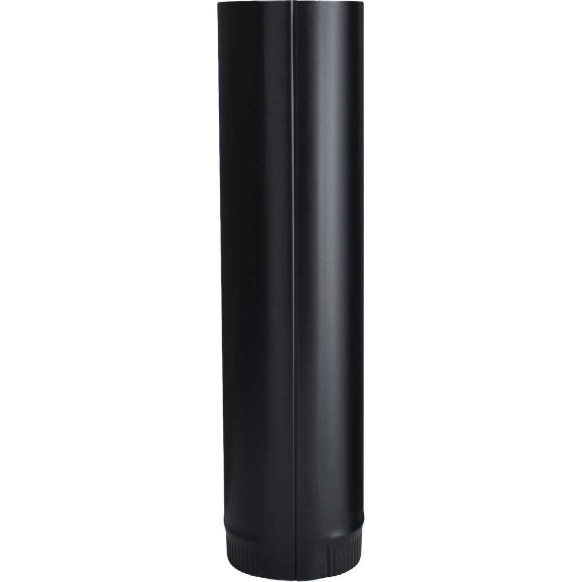 Imperial 24 Ga. 6 In. D x 24 In. L Black Single-Wall Stove Pipe Image 3