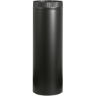 Imperial Snaplock 6 In. x 24 In. 1200 F Black Stove Pipe Image 1