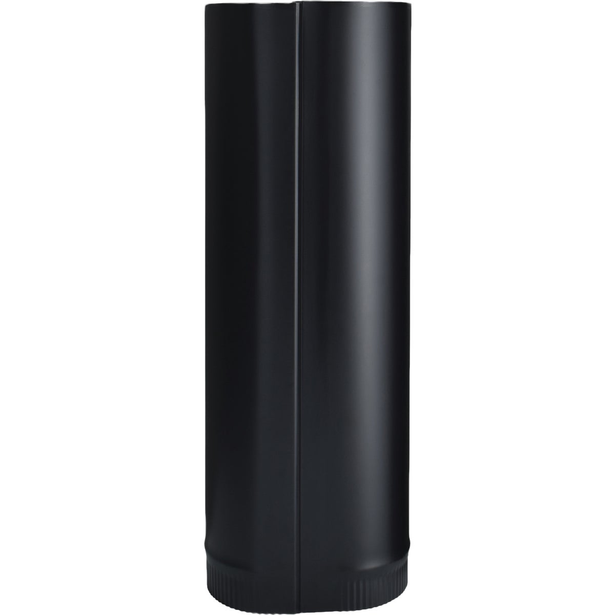 Imperial 24 Ga. 8 In. D x 24 In. L Black Single-Wall Stove Pipe Image 4