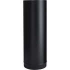 Imperial 24 Ga. 8 In. D x 24 In. L Black Single-Wall Stove Pipe Image 1