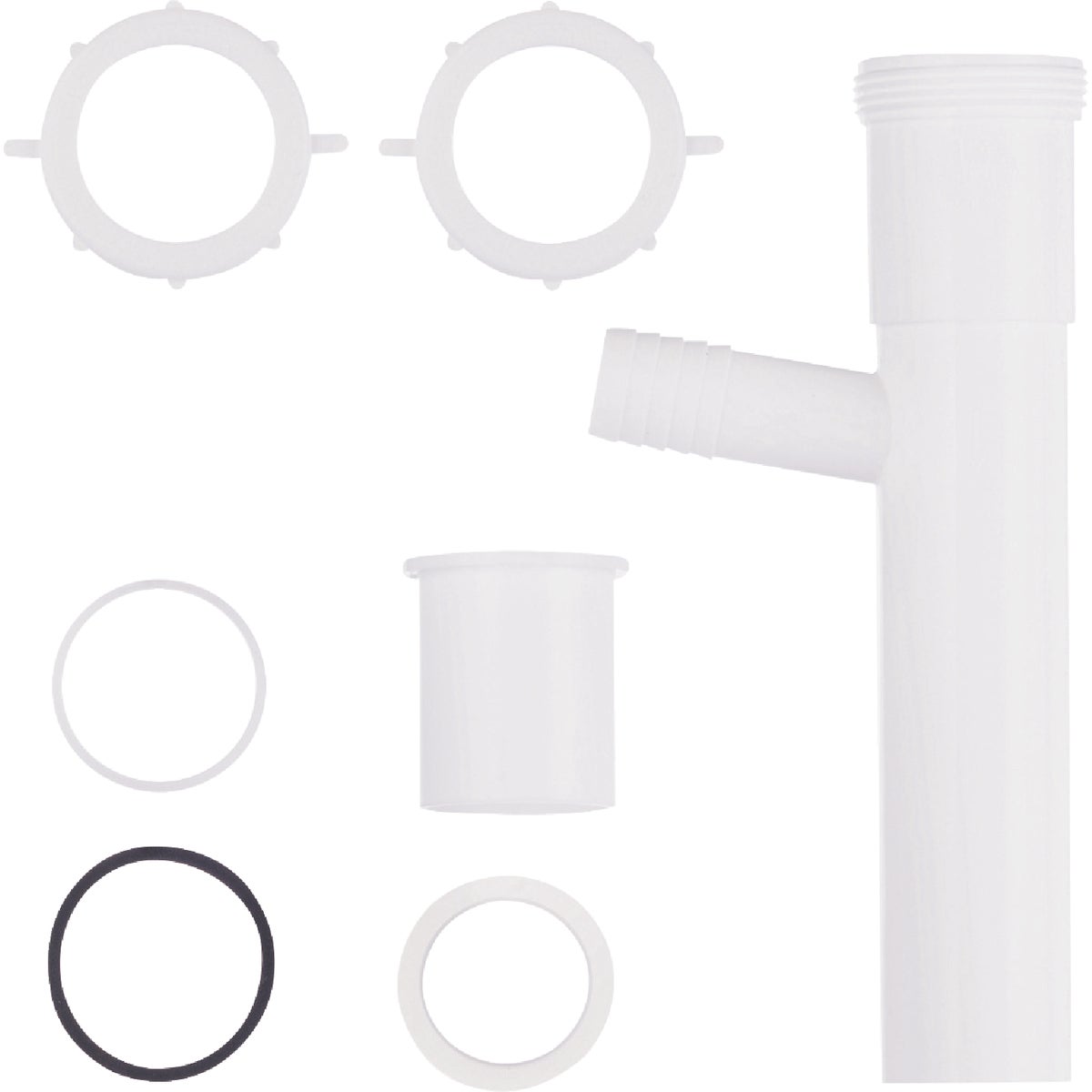Oatey 1-1/2 In. x 8 In. Plastic Dishwasher Tailpiece