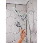 Moen Engage 6-Spray 1.75 GPM Combo Handheld & Rainshower Shower Head with Magnetix, Chrome Image 3