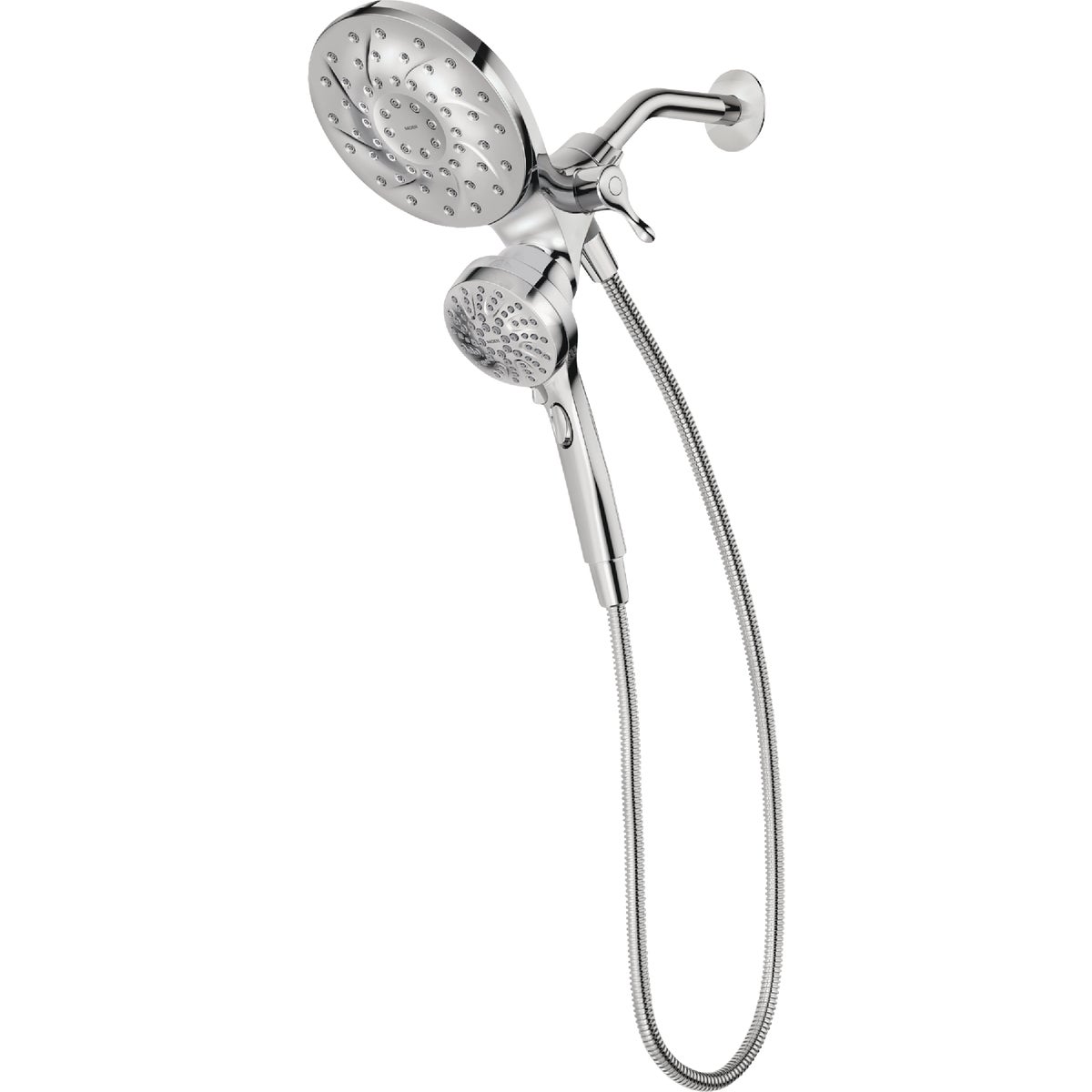 Moen Engage 6-Spray 1.75 GPM Combo Handheld & Rainshower Shower Head with Magnetix, Chrome