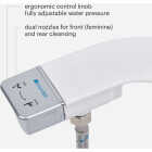 Brondell SimpleSpa Thinline Dual Nozzle Bidet Attachment Image 6