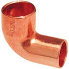 NIBCO 3/8 In. 90 Deg. Close Ruff Copper Street Elbow (1/4 Bend) Image 1