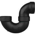 Charlotte Pipe 1-1/2 In. Black ABS P-Trap Image 1