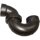 Charlotte Pipe 1-1/2 In. Black ABS P-Trap with Union Image 1