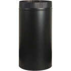 Imperial Snaplock 8 In. x 12 In. 1200 F Black Stove Pipe Image 1