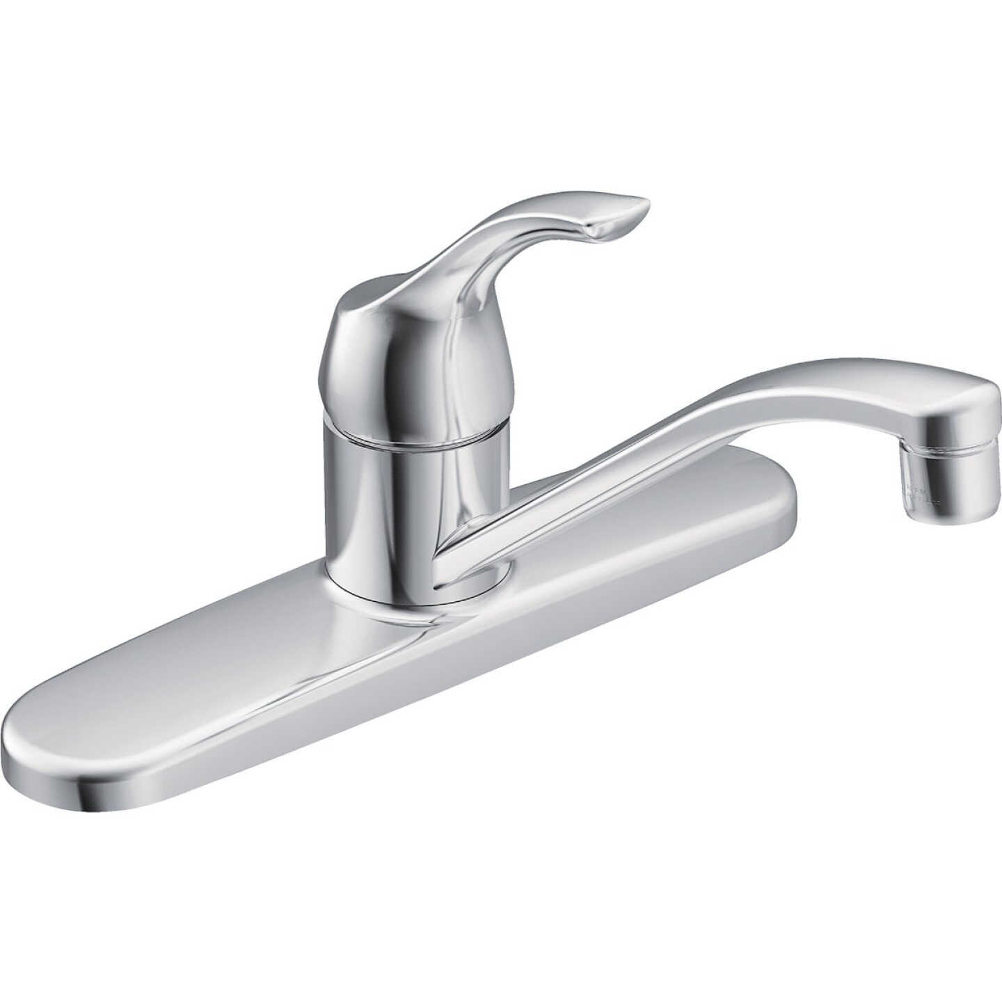 Moen Adler 1-Handle Lever Centerset Kitchen Faucet, Chrome Image 1