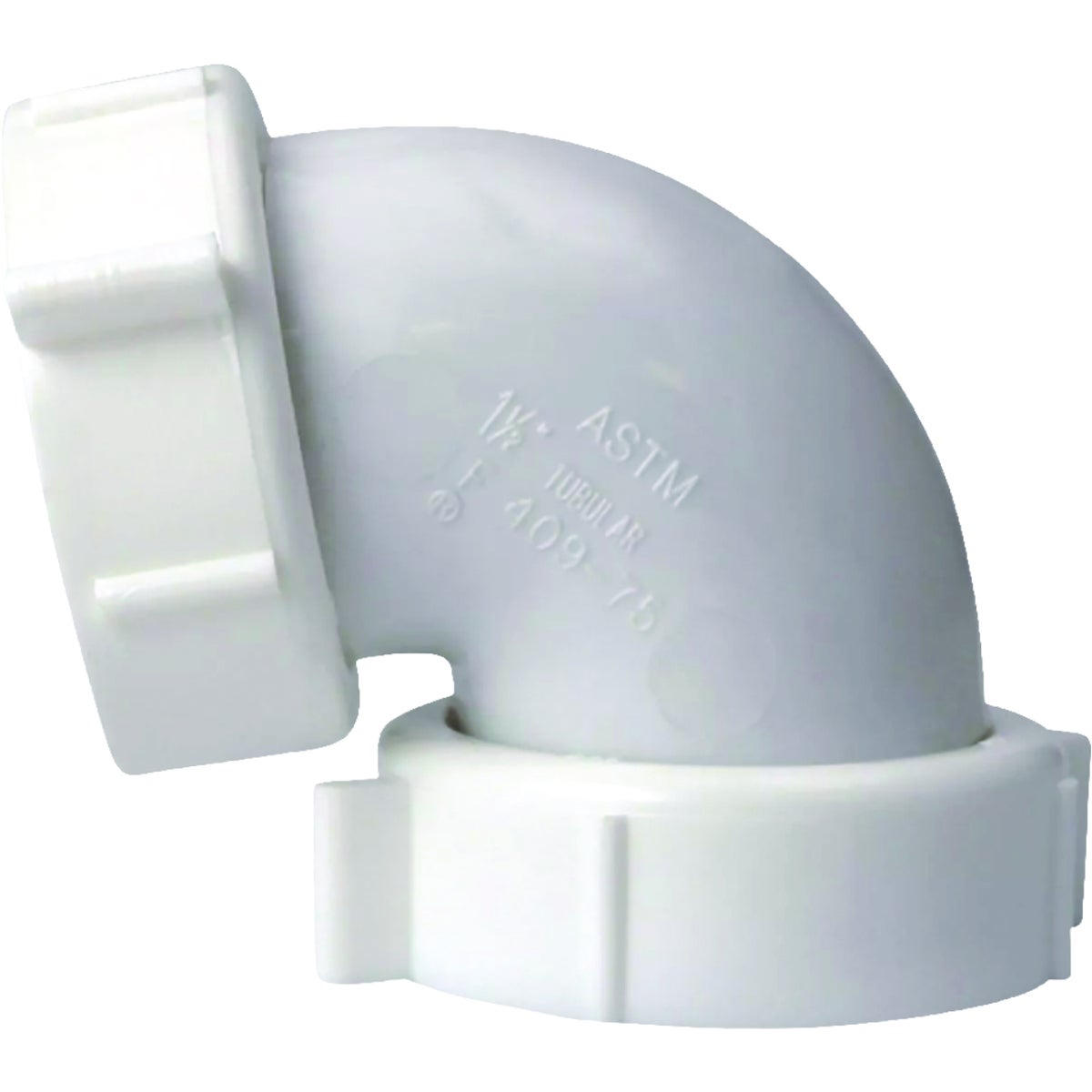 Oatey 1-1/2 In. White Polypropylene 90 Deg. Outlet Elbow