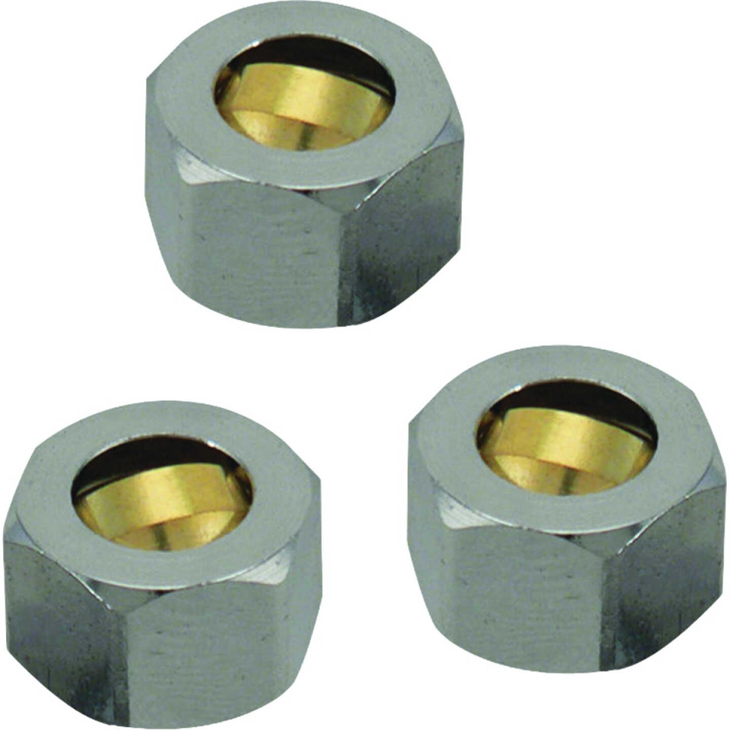 Plumb Pak Lead-Free Brass Compression Nut Kit (3-Pack) Image 1