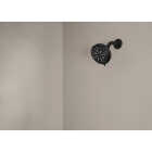 Moen Hydro Energetix 8-Spray Pattern 4.75 In. Wall Mount Fixed Shower Head, Matte Black Image 2