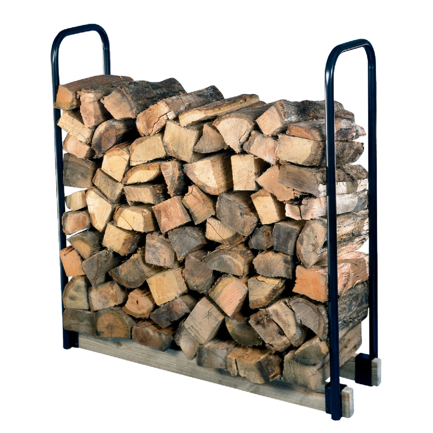 Shelter Tubular Steel 13 In. x 42 In. Log Rack Kit Image 1