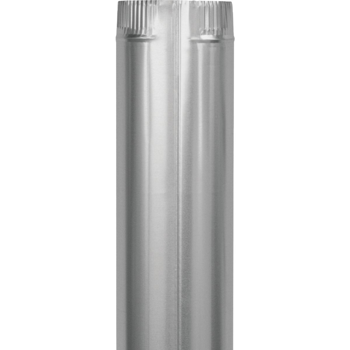 Imperial 24 Ga. 6 In. D x 60 In. L Round Galvanized Steel Duct Image 3