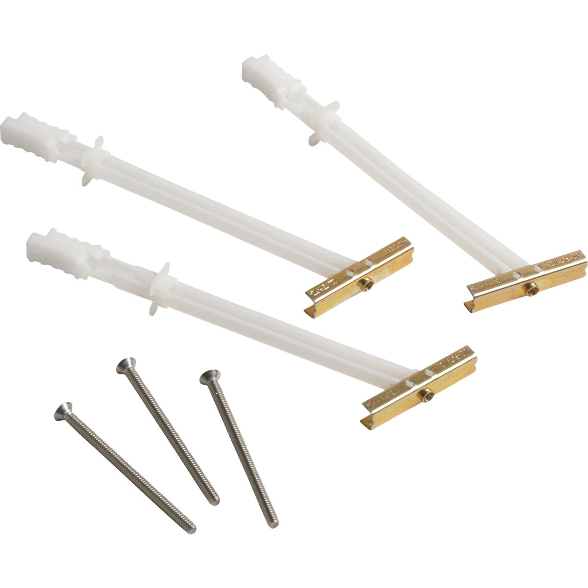 Homewerks Non-Stud Grab Bar Anchor Mounting Kit (3-Piece)