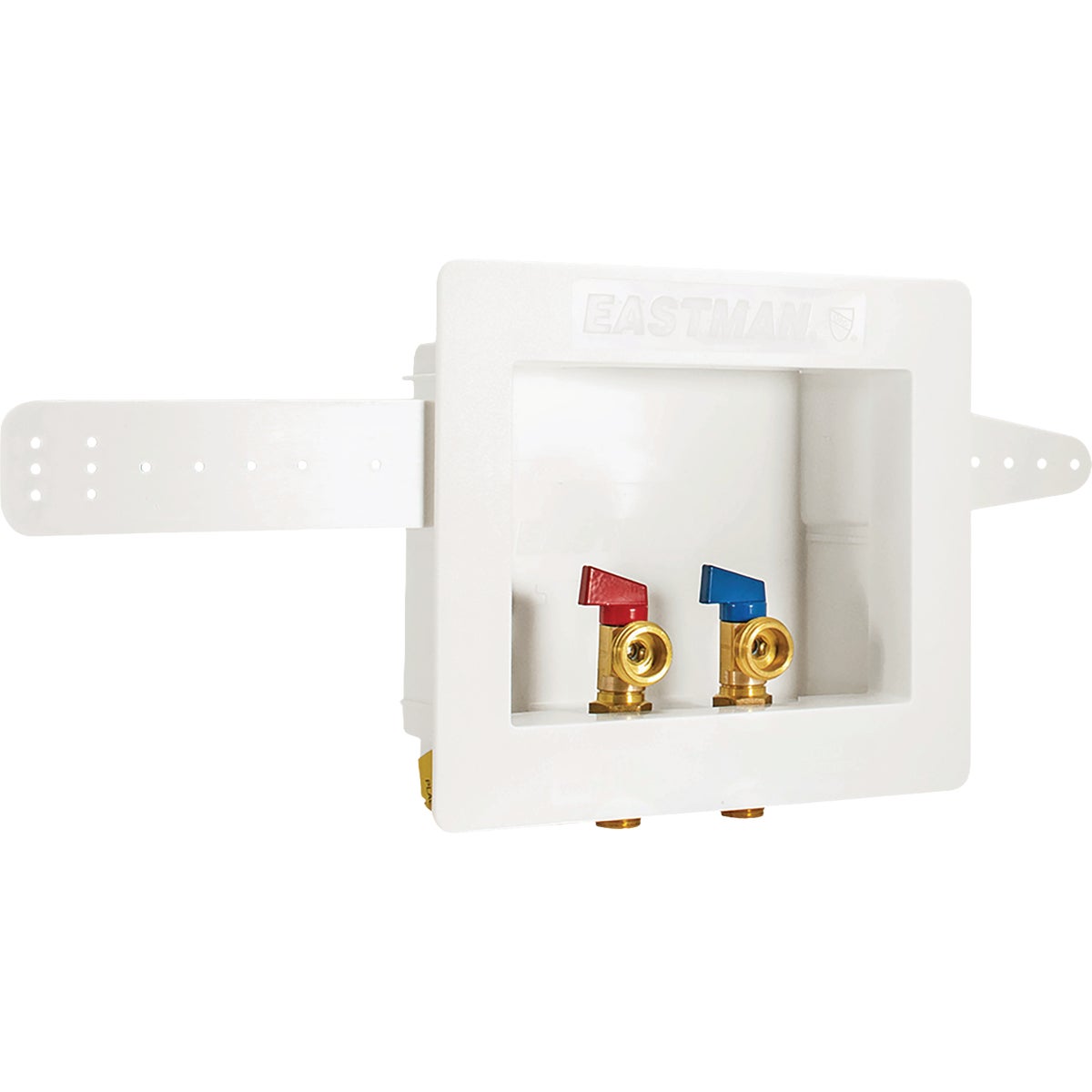 Eastman 1/2 In. Sweat Dual Drain Washing Machine Outlet Box