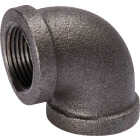 Southland 1-1/2 In. 90 Deg. Malleable Black Iron Elbow (1/4 Bend) Image 1