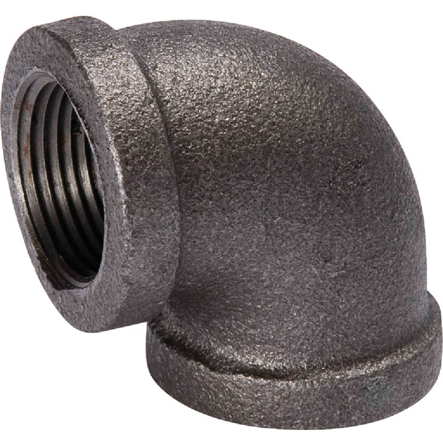 Southland 1-1/2 In. 90 Deg. Malleable Black Iron Elbow (1/4 Bend) Image 1