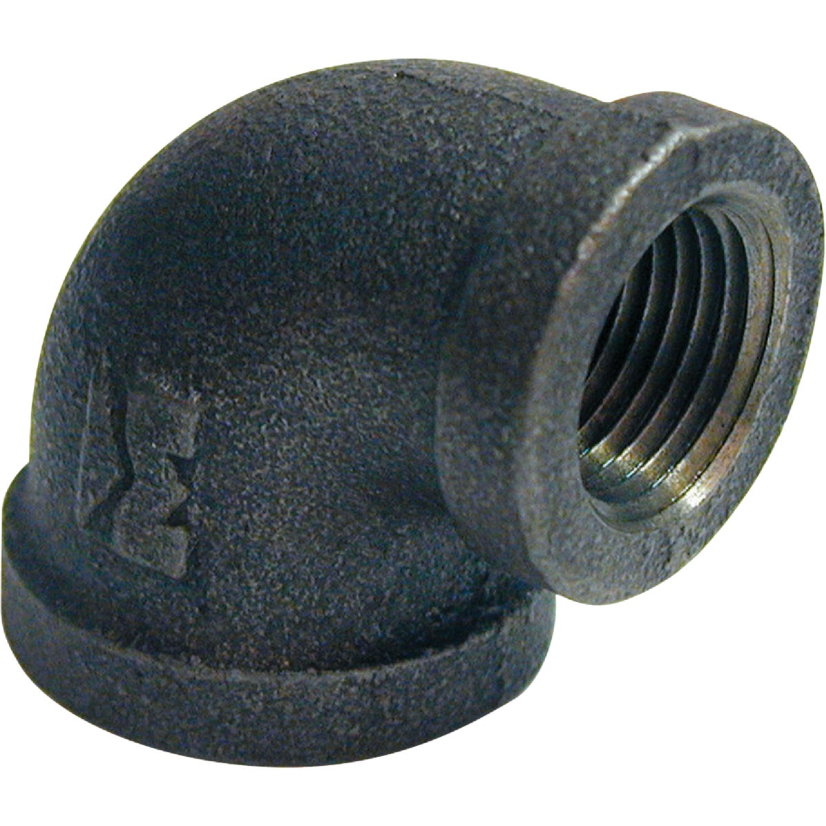 Southland 1 In. x 3/4 In. 90 Deg. Reducing Malleable Black Iron Elbow (1/4 Bend) Image 1