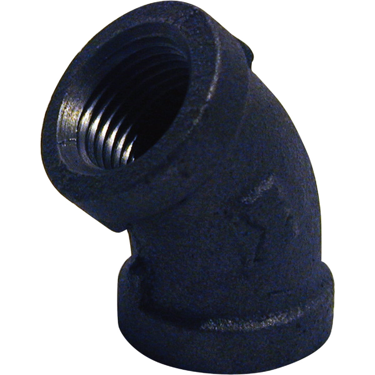 Southland 3/4 In. 45 Deg. Malleable Black Iron Elbow (1/8 Bend) Image 1