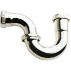 Keeney 1-1/4 In. x 1-1/4 In. Satin Nickel Sink Trap Image 1