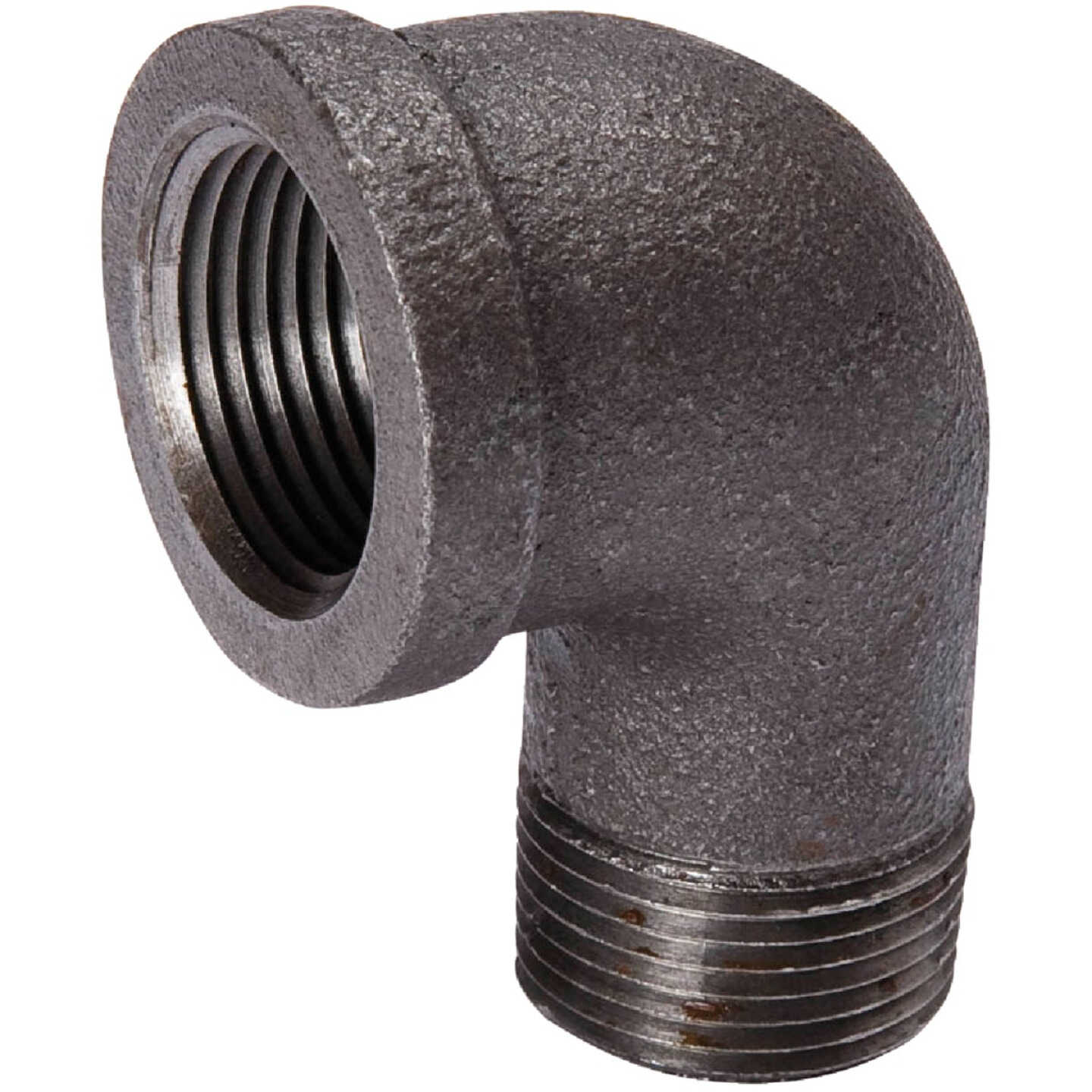 Southland 1 In. 90 Deg. Street Malleable Black Iron Elbow (1/4 Bend) Image 1