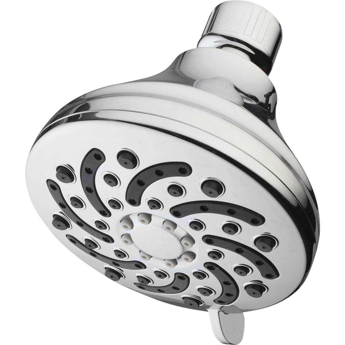 AquaVista Serene 6-Setting 3.5 In. In. Fixed Mount Showerhead Showerhead in Chrome
